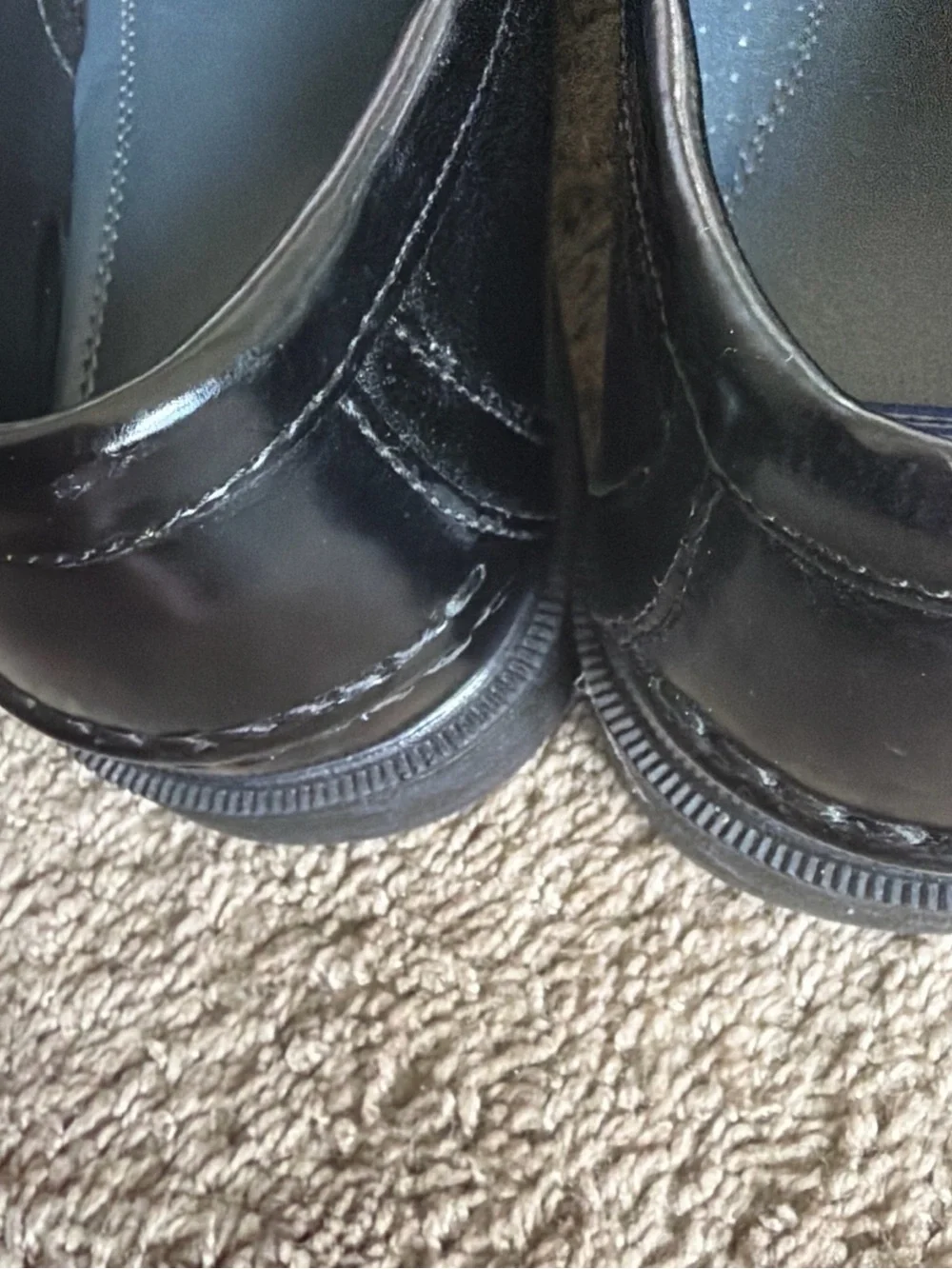 Nunn Bush Black Leather Penny Loafers - Classic Slip-On